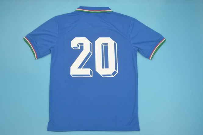 #20 Nameset, Italy 1982 Home Short-Sleeve Kit