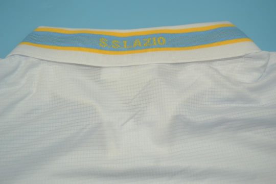 Shirt Collar Back, Lazio 1999-2000 Away Centenary Long-Sleeve Kit