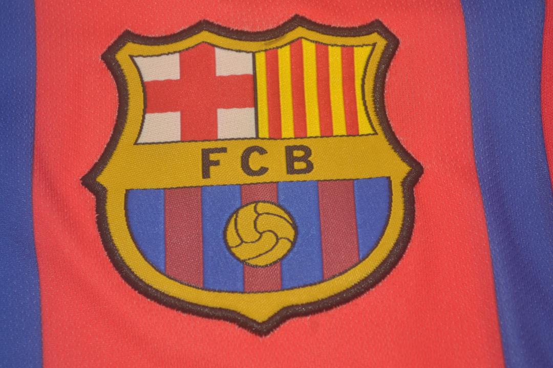 Barcelona 2004-2005 Home Short-Sleeve Jersey [Free Shipping]