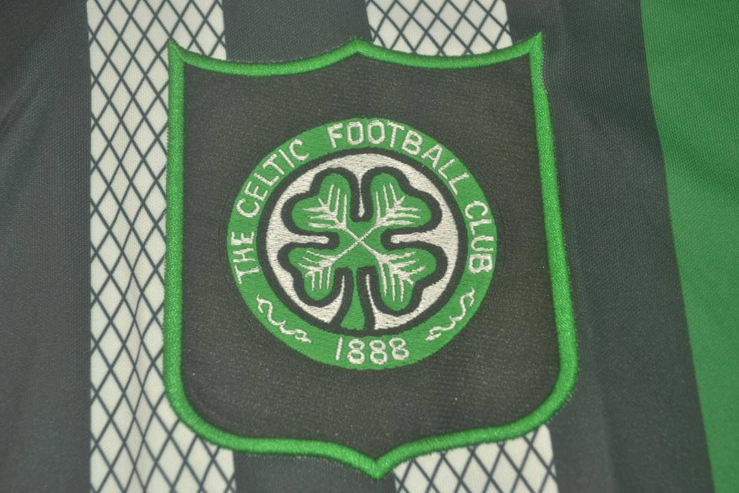 Celtic - 1994 Away Shirt - Personalised Retro Beach Towel - 150cm x 75