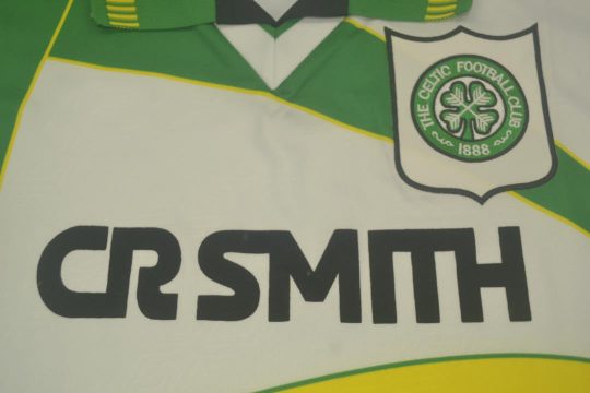 Shirt Front Closeup, Celtic Glasgow 1994-1996 Away Short-Sleeve Jersey