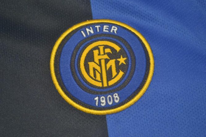 Shirt Inter Logo, Inter Milan 1999-2000 Home Short-Sleeve