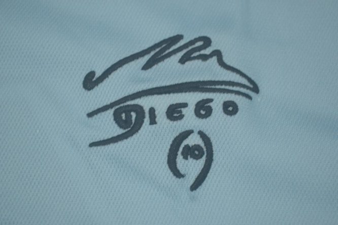 Diego Small Embroidery, Argentina 2001 Maradona Special Edition Short-Sleeve Kit