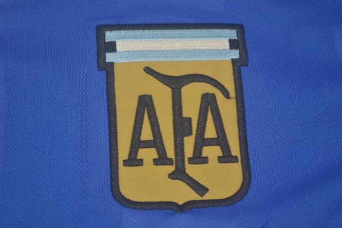 Shirt Argentina Logo, Argentina 1986 Away Short-Sleeve Kit