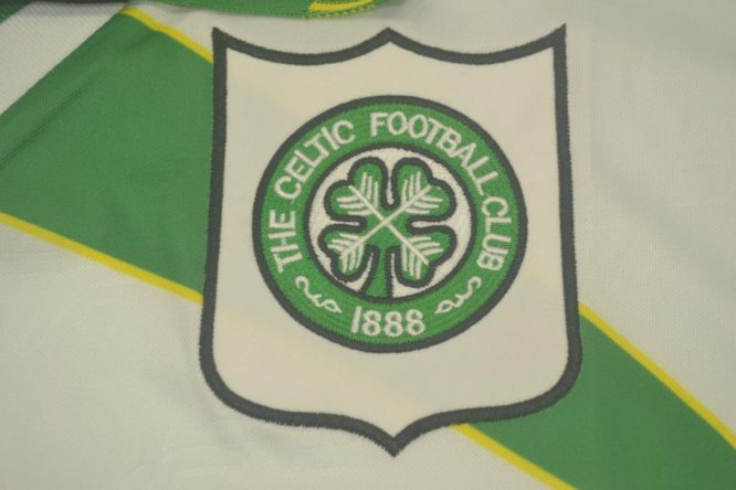 Shirt Celtic Logo, Celtic Glasgow 1994-1996 Away Short-Sleeve Jersey