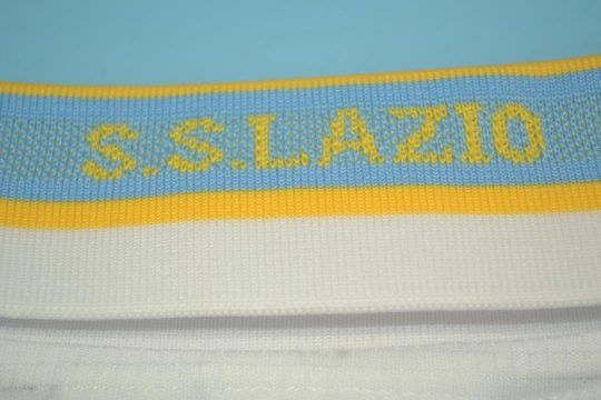 Shirt Lazio Back Collar Closeup, Lazio 1999-2000 Away Centenary Short-Sleeve Kit
