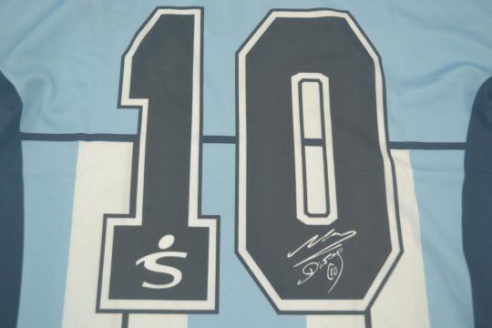 Number Closeup, Argentina 2001 Maradona Special Edition Short-Sleeve Kit