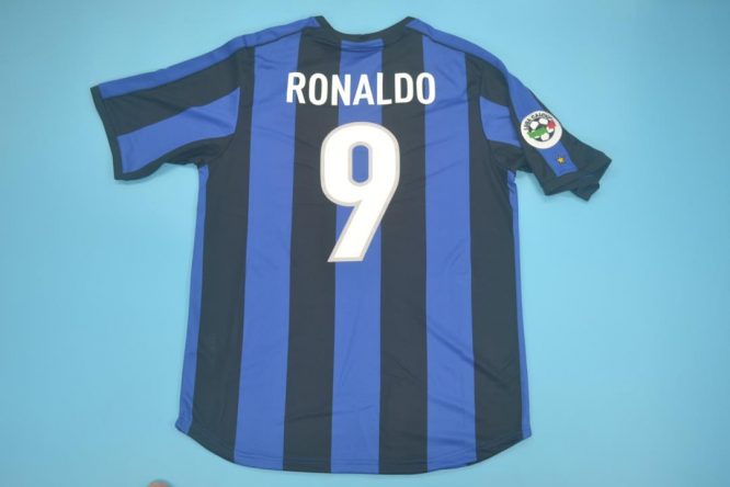 Ronaldo Nameset, Inter Milan 1999-2000 Home Short-Sleeve
