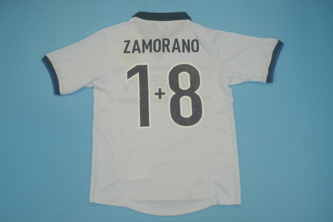 Maglia Calcio Vintage Football Shirt Inter Jersey 1998/99 Zamorano 