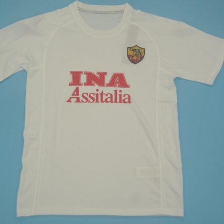 Shirt Front, AS Roma 2000-2001 Away Short-Sleeve Kit