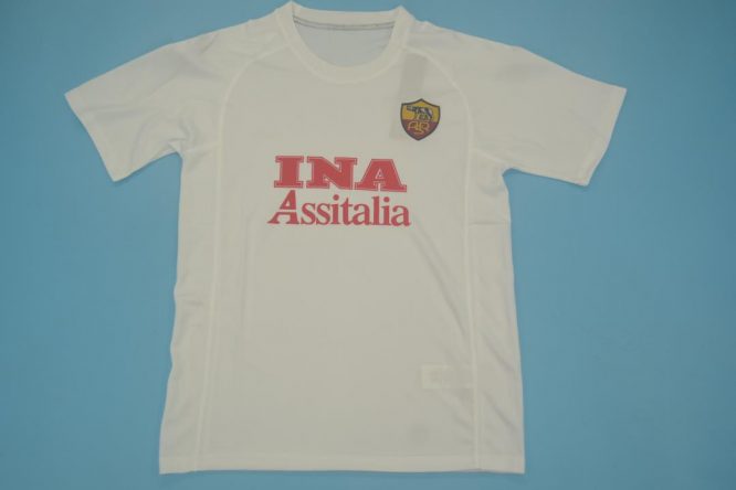 Shirt Front, AS Roma 2000-2001 Away Short-Sleeve Kit