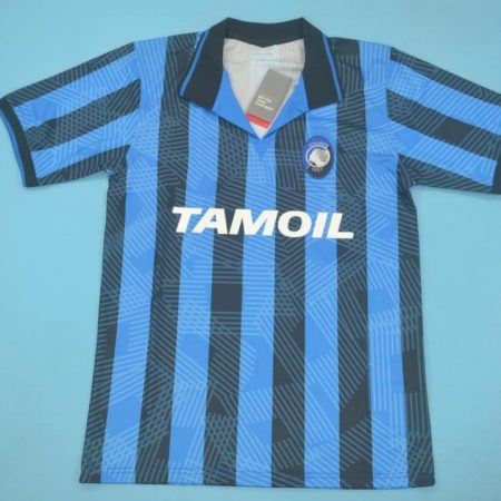 Shirt Front, Atalanta 1991-1992 Home Short-Sleeve