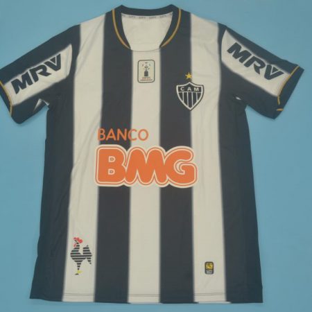 Shirt Front, Atletico Mineiro 2013 Home Short-Sleeve