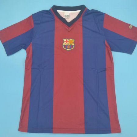 Shirt Front, Barcelona 1998-1999 Home Short-Sleeve