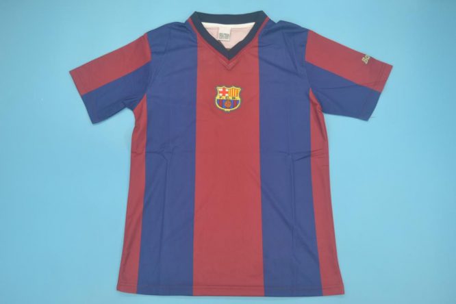 Shirt Front, Barcelona 1998-1999 Home Short-Sleeve