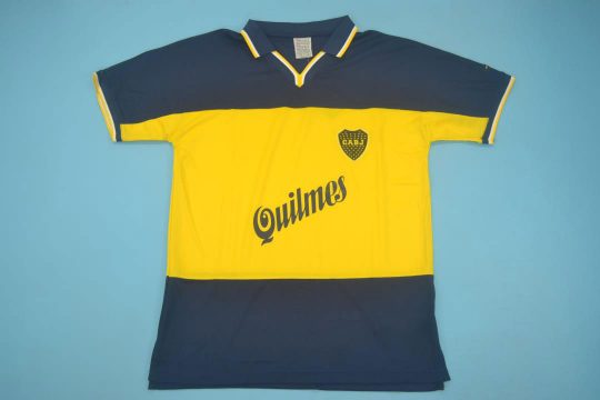 Shirt Front, Boca Juniors 1998-1999 Home Short-Sleeve