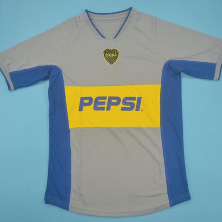 Shirt Front, Boca Juniors 2002-2003 Away Short-Sleeve Jersey