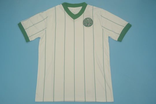 Shirt Front, Celtic Glasgow 1982-1983 Away Short-Sleeve Kit