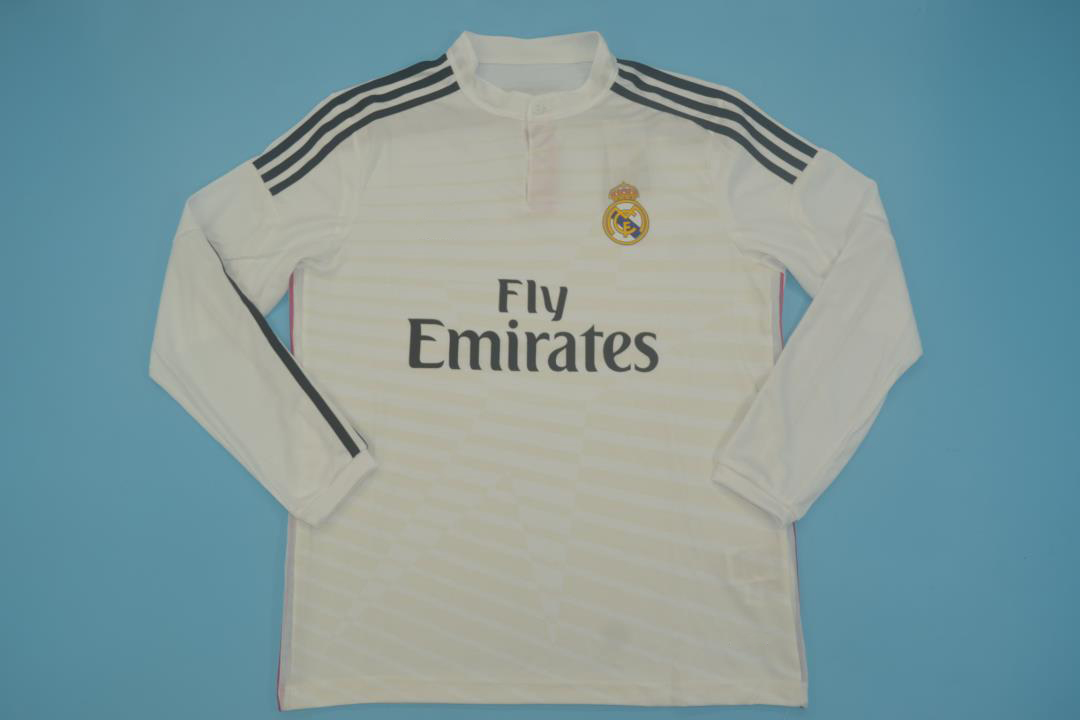 ga verder Grillig Ritmisch Real Madrid 2014-15 Home Long-Sleeve Shirt [Free Shipping]