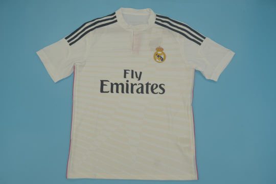 Shirt Front, Real Madrid 2014-2015 Home Short-Sleeve Kit