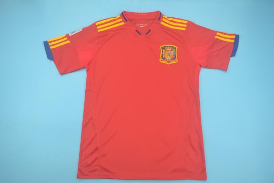 Shirt Front, Spain 2010 Home Short-Sleeve