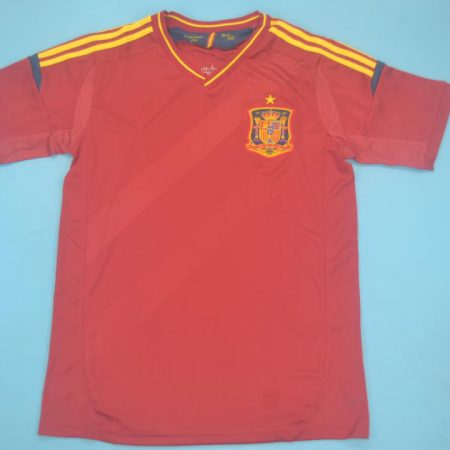 Shirt Front, Spain 2012 Home Short-Sleeve Kit