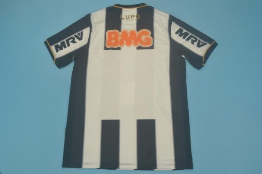 Shirt Back Blank, Atletico Mineiro 2013 Home Short-Sleeve