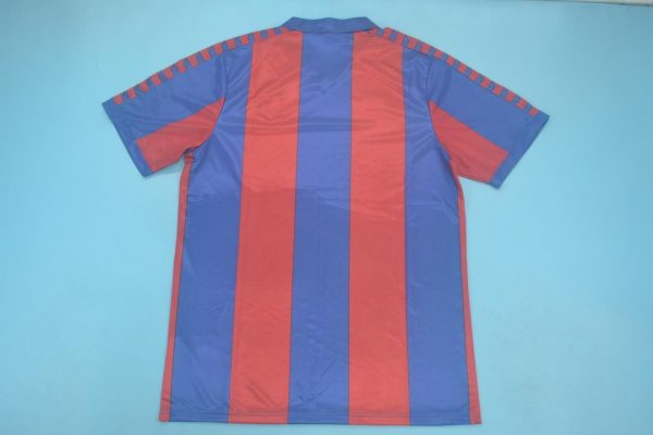 Shirt Back Blank, Barcelona 1980-1989 Home Short-Sleeve Kit