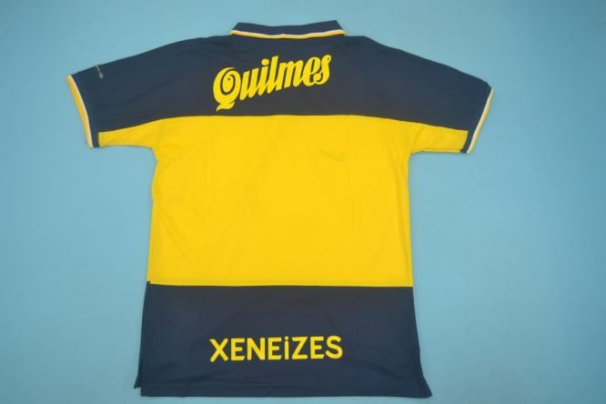 Shirt Back Blank, Boca Juniors 1998-1999 Home Short-Sleeve