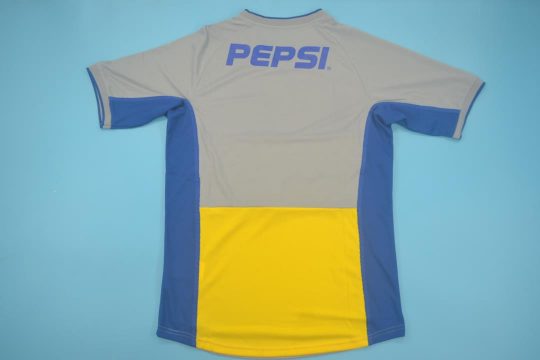 Shirt Back Blank, Boca Juniors 2002-2003 Away Short-Sleeve Jersey
