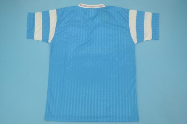 Shirt Back Blank, Olympique Marseille 1990-1991 Away Short-Sleeve Jersey