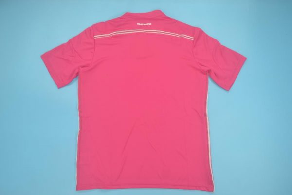 Shirt Back Blank, Real Madrid 2014-2015 Away Pink Short-Sleeve Kit