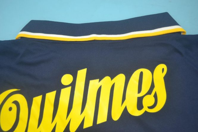 Shirt Collar Back, Boca Juniors 1998-1999 Home Short-Sleeve