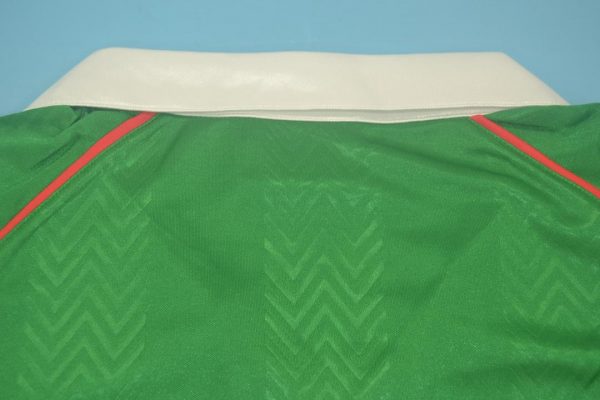 Shirt Collar Back, Bolivia 1994 Home Short-Sleeve Kit