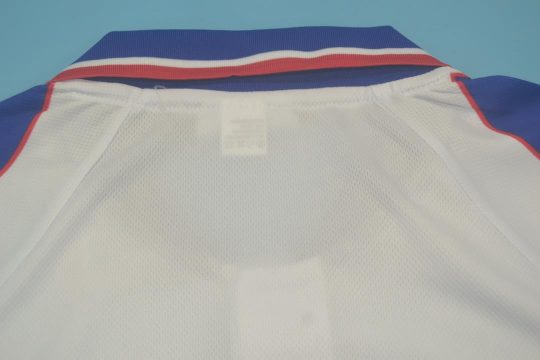 Shirt Collar Back, Fiorentina 1995-1996 Away Short-Sleeve