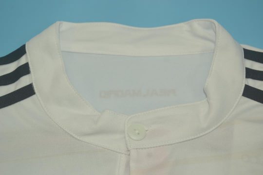 Shirt Collar Front, Real Madrid 2014-2015 Home Short-Sleeve Kit