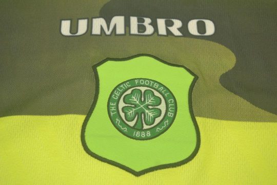Shirt Celtic Logo, Celtic Glasgow 1996-1997 Away Short-Sleeve Jersey