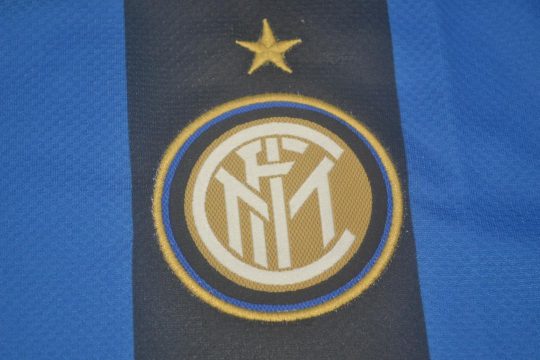 Shirt Inter Milan Logo, Inter Milan 2008-2009 Home Short-Sleeve Kit