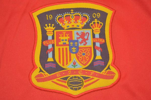 Shirt Spain Logo, Spain 2010 Home Short-Sleeve