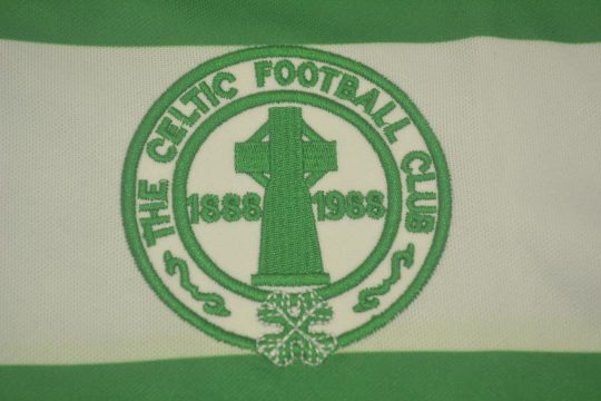 Shirt Celtic Logo, Celtic Glasgow 1987-1989 Home Short-Sleeve Kit