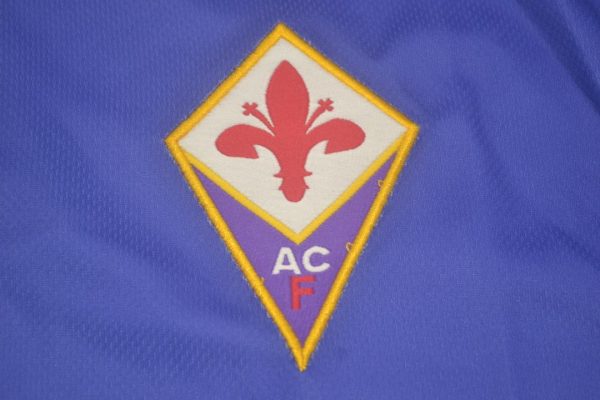 Shirt Fiorentina Logo, Fiorentina 1995-1996 Home Short-Sleeve