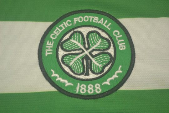 Shirt Logo, Celtic Glasgow 2001-2003 Home Short-Sleeve Kit