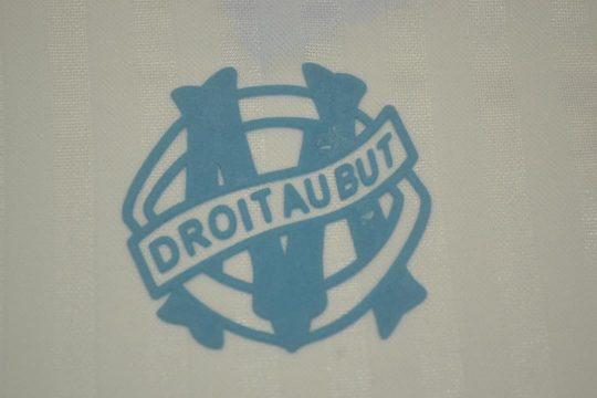 Shirt OM Logo, Olympique Marseille 1990-1991 Home Long-Sleeve Jersey