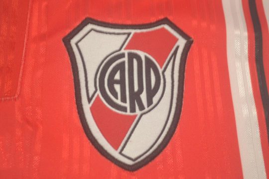 Shirt River Plate Logo, River Plate 1995-1996 Away Short-Sleeve Kit