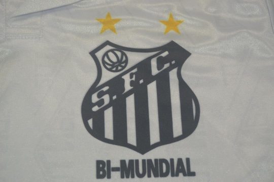 Shirt Santos Logo, Santos 1993-1994 Home Short-Sleeve Kit