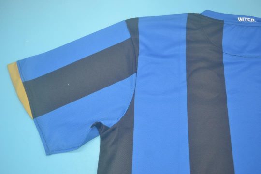 Shirt Sleeve, Inter Milan 2008-2009 Home Short-Sleeve Kit