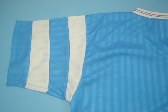 Shirt Sleeve, Olympique Marseille 1990-1991 Away Short-Sleeve Jersey