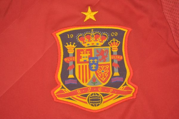 Shirt Spain Logo, Spain 2012 Home Short-Sleeve Kit