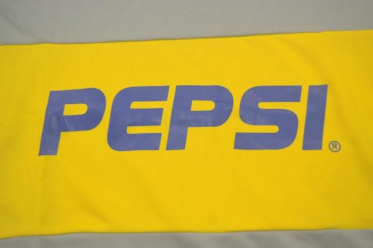 Shirt Pepsi Logo, Boca Juniors 2002-2003 Away Short-Sleeve Jersey
