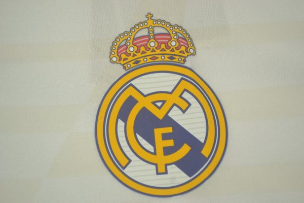 Shirt Real Madrid Logo, Real Madrid 2014-2015 Home Long-Sleeve Kit